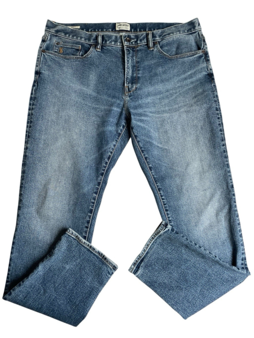 Todd Snyder Slim Fit Jeans Men’s 35x32 Blue Tapered Stretch